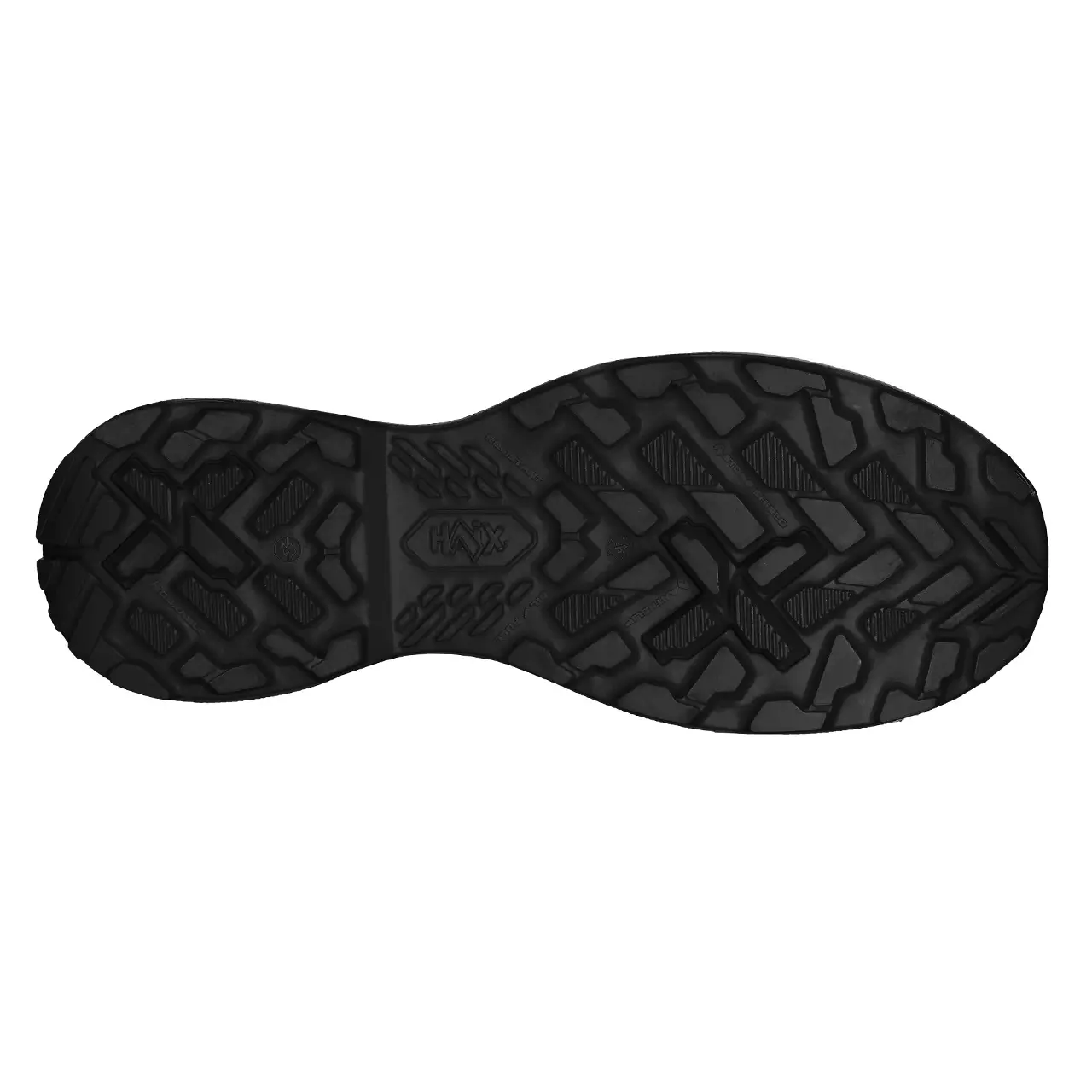 HAIX Black Eagle EVO Adventure GTX mid mit schwarze Gummiprofil rutschfeste Laufsohle