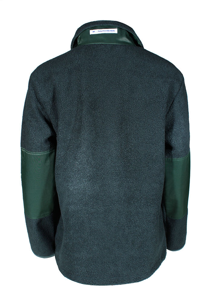 Forst Fleece Arbeitsjacke Herren HF Sicherheitskleidung "Watzmann" Herren grün