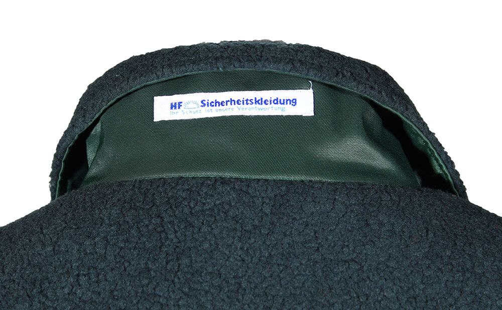 HF Sicherheitskleidung Watzmann Herren Detail Stehkragen mit HF Logo