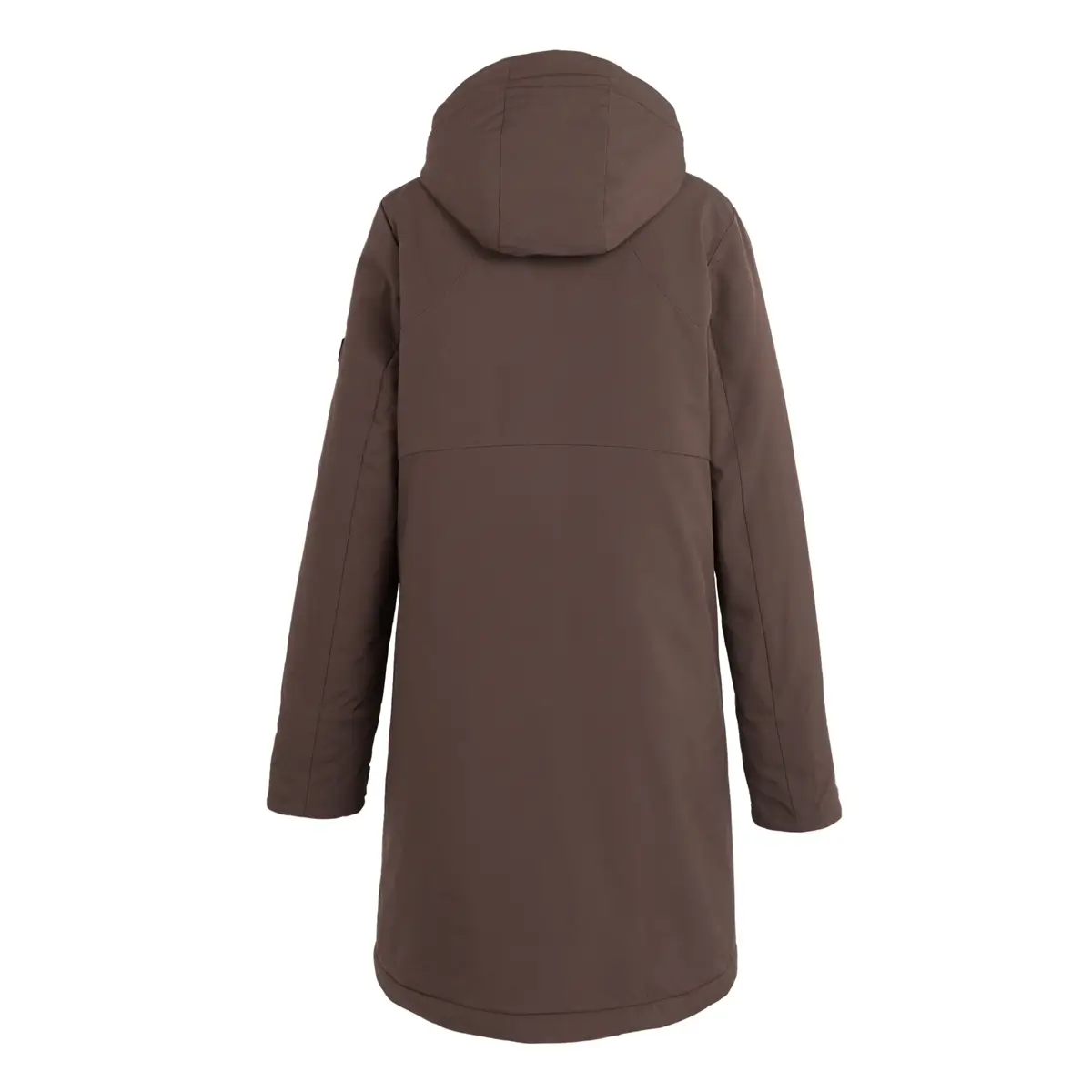 Damen Parka Dallymoore braun ansicht hinten