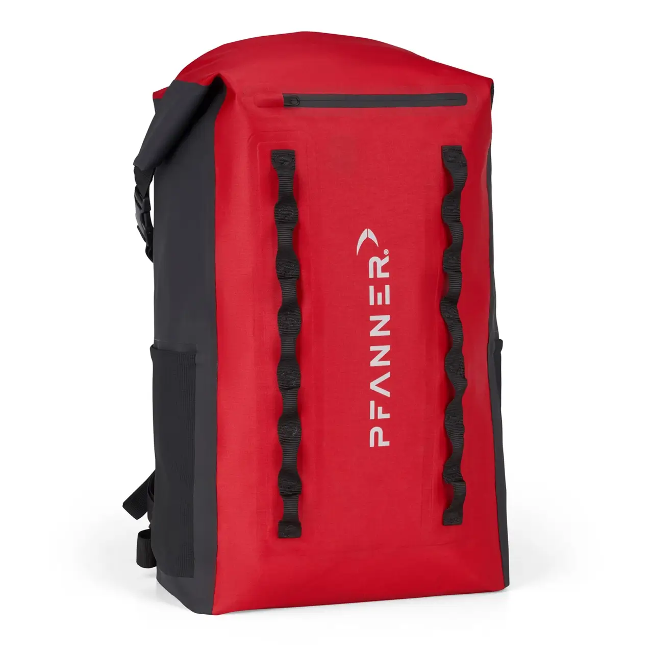 PFANNER® Arbeitssucksack Dry Workbag rot-schwarz ansicht schlaufen Artikel 100023-16