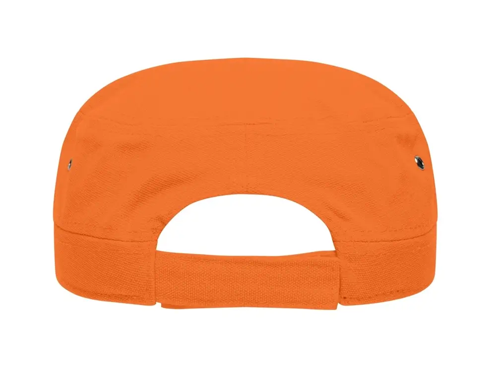 military cap orange james nicholson ansicht hinten