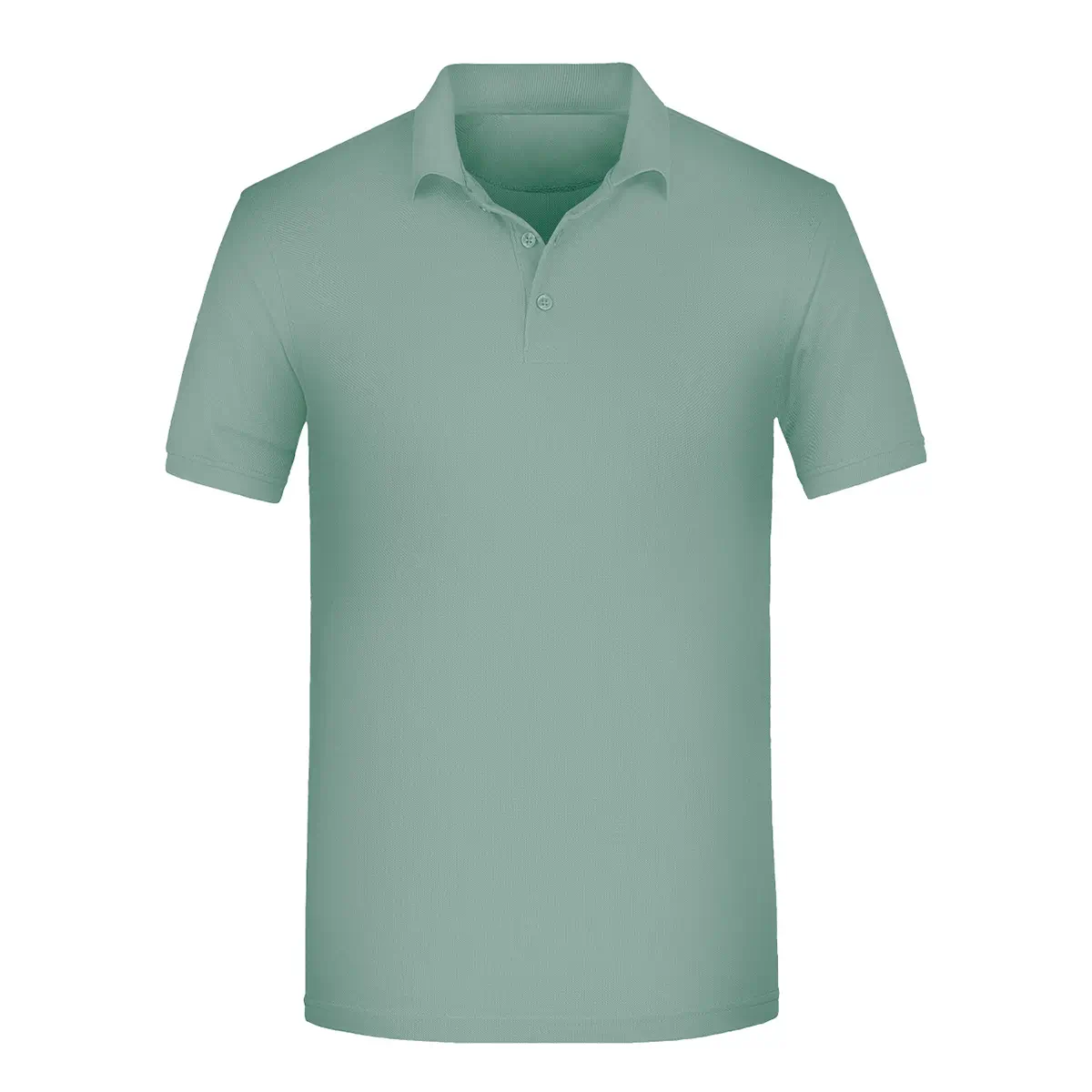 Kurzarm Poloshirt, Farbe goggy-green, strapazierfähig Daiber JN874 Herren, Vorderansicht hinter weissen Hintergrund