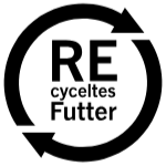 Futter ist Recycelt