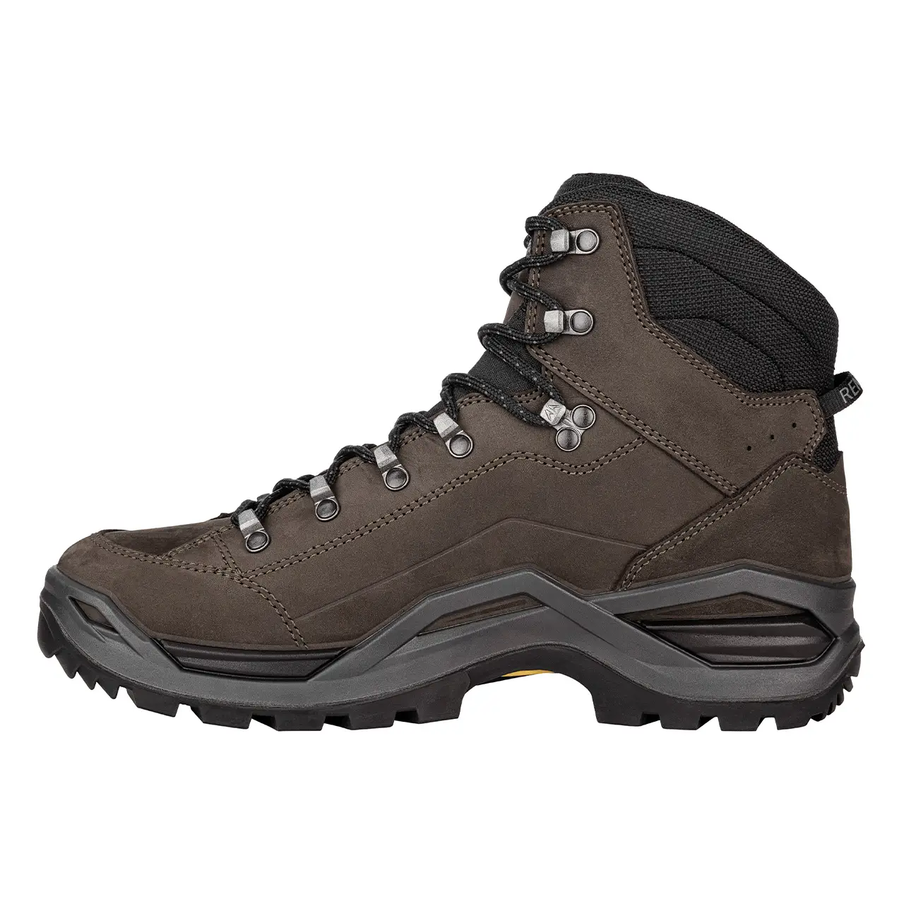 LOWA Renegade EVO GTX MID dunkelbraunschwarz Innenseite mit GORE-TEX Innenfutter