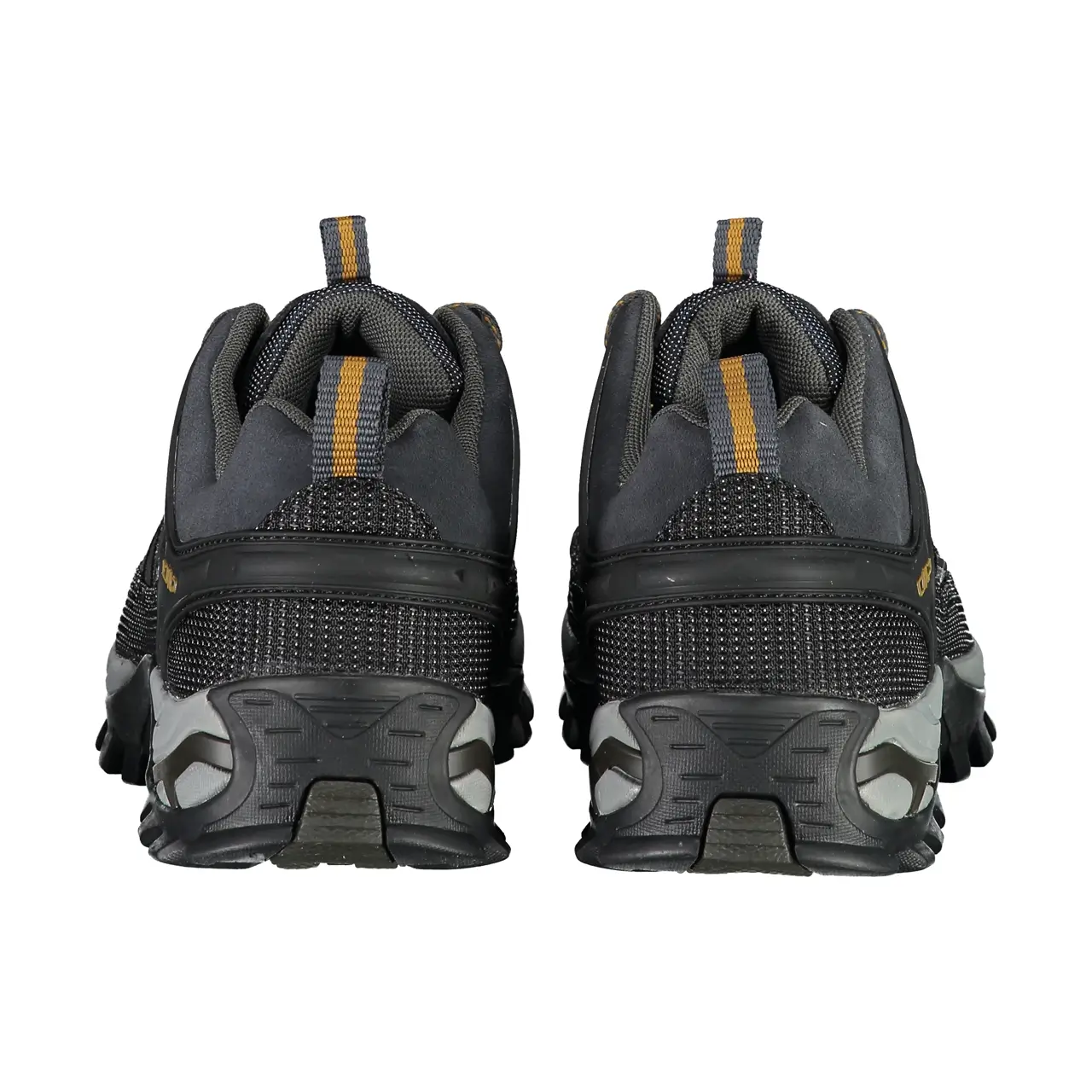 CMP Rigel Trekkingschuh Knöchelhoch, Laufsohle Detail, robuste Profilstruktur, Outdoor-Wanderschuhe, Climaprotec, Stabilität