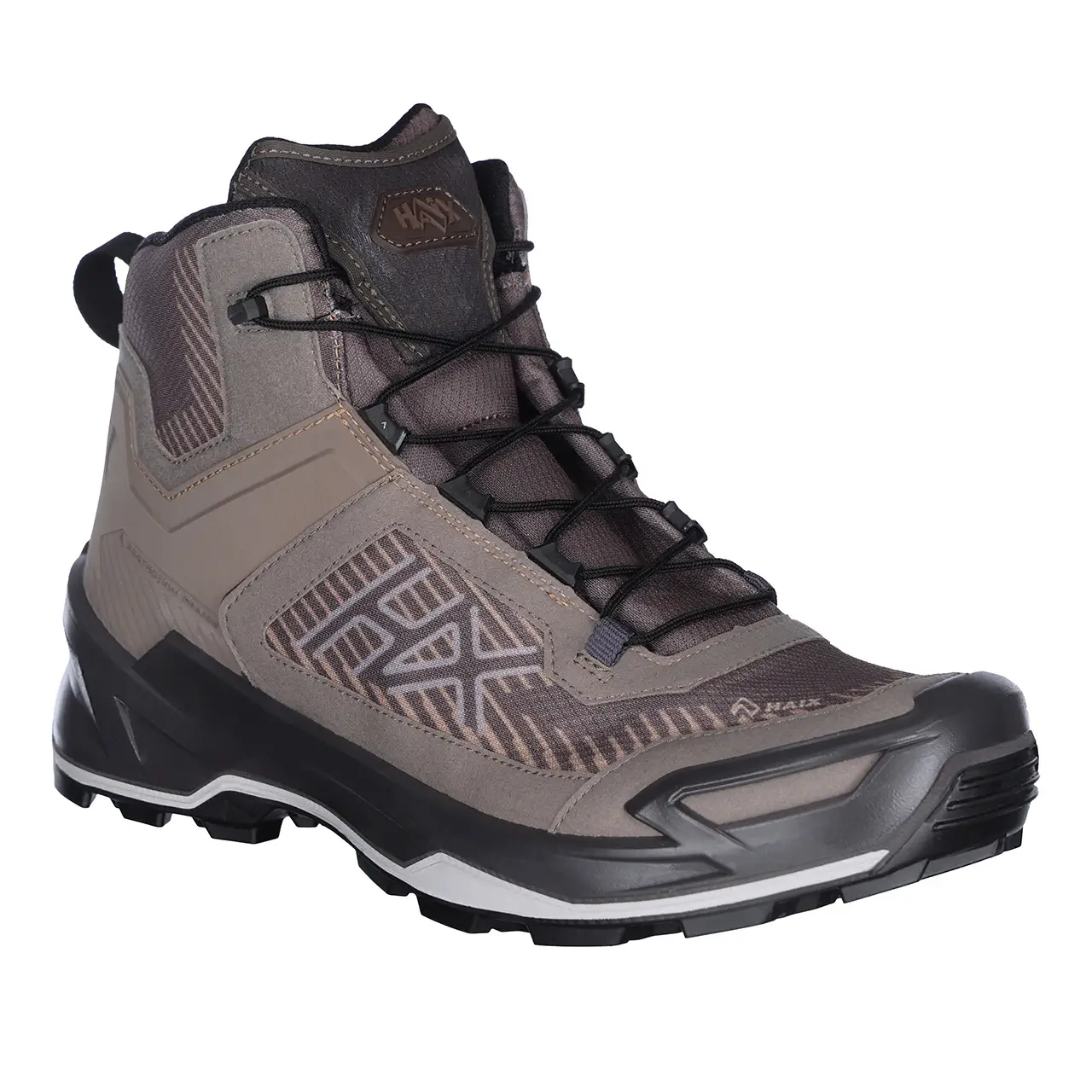 HAIX Black Eagle EVO Adventure GTX mid khaki-black Outdoorschuh Seitenansicht