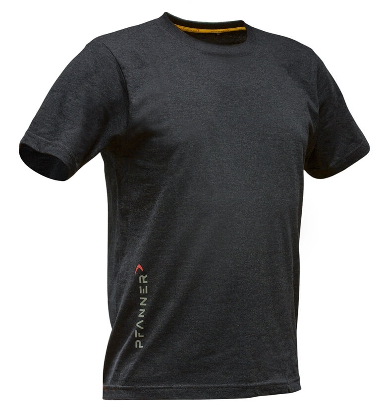 Pfanner T-Shirt Billantschwarz mit Pfanner Schriftzug
