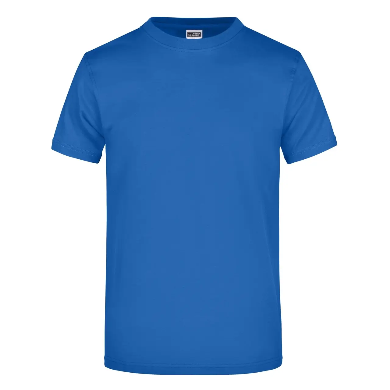 Daiber T-shirt JN002 mit rundhalsausschnitt  in der farbe royalblau, frontansicht