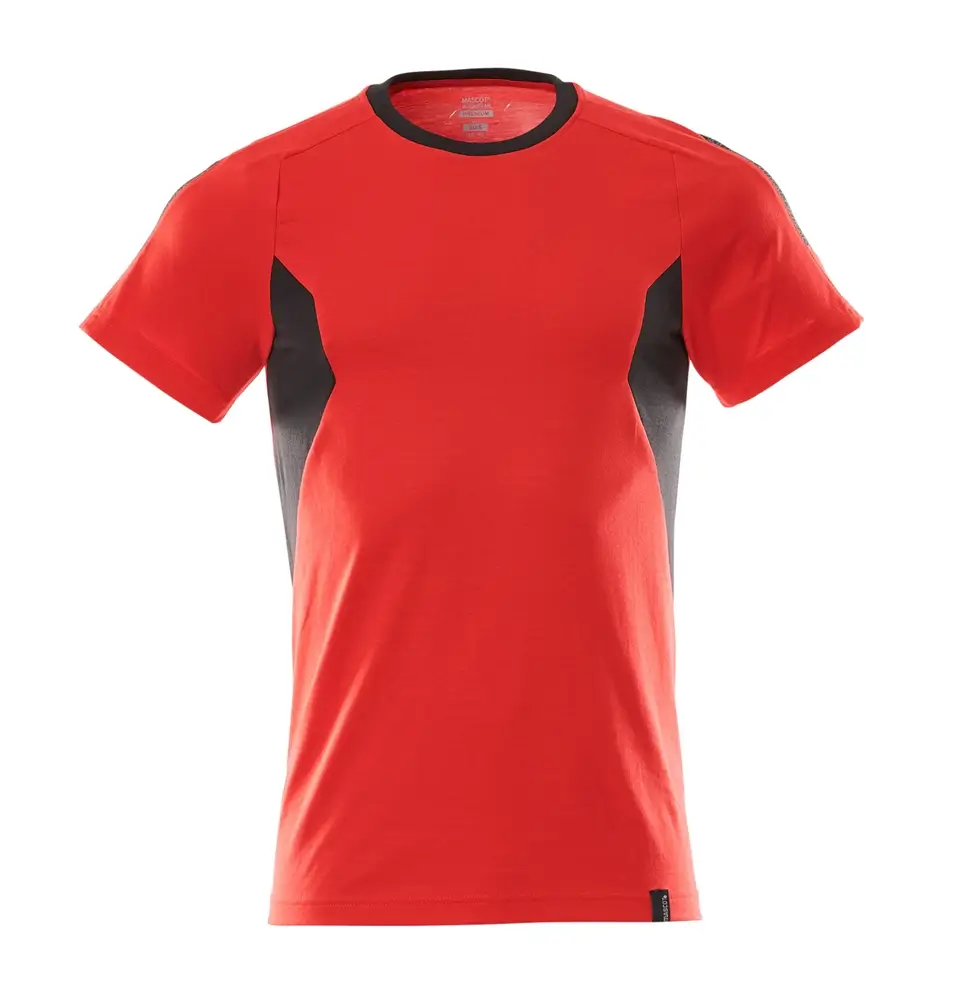 mascot t-shirt rot-schwarz