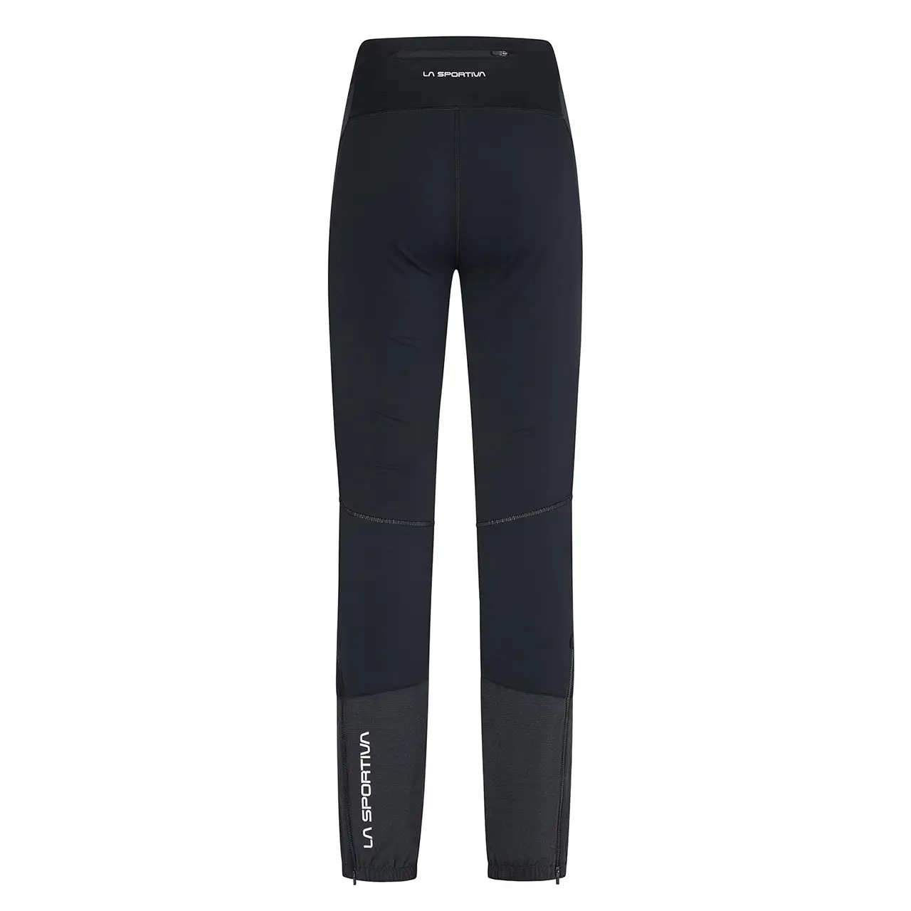 La Sportiva Kyril Pant W Damen Skitourenhose Black White Rückenansicht mit Gesäßtasche