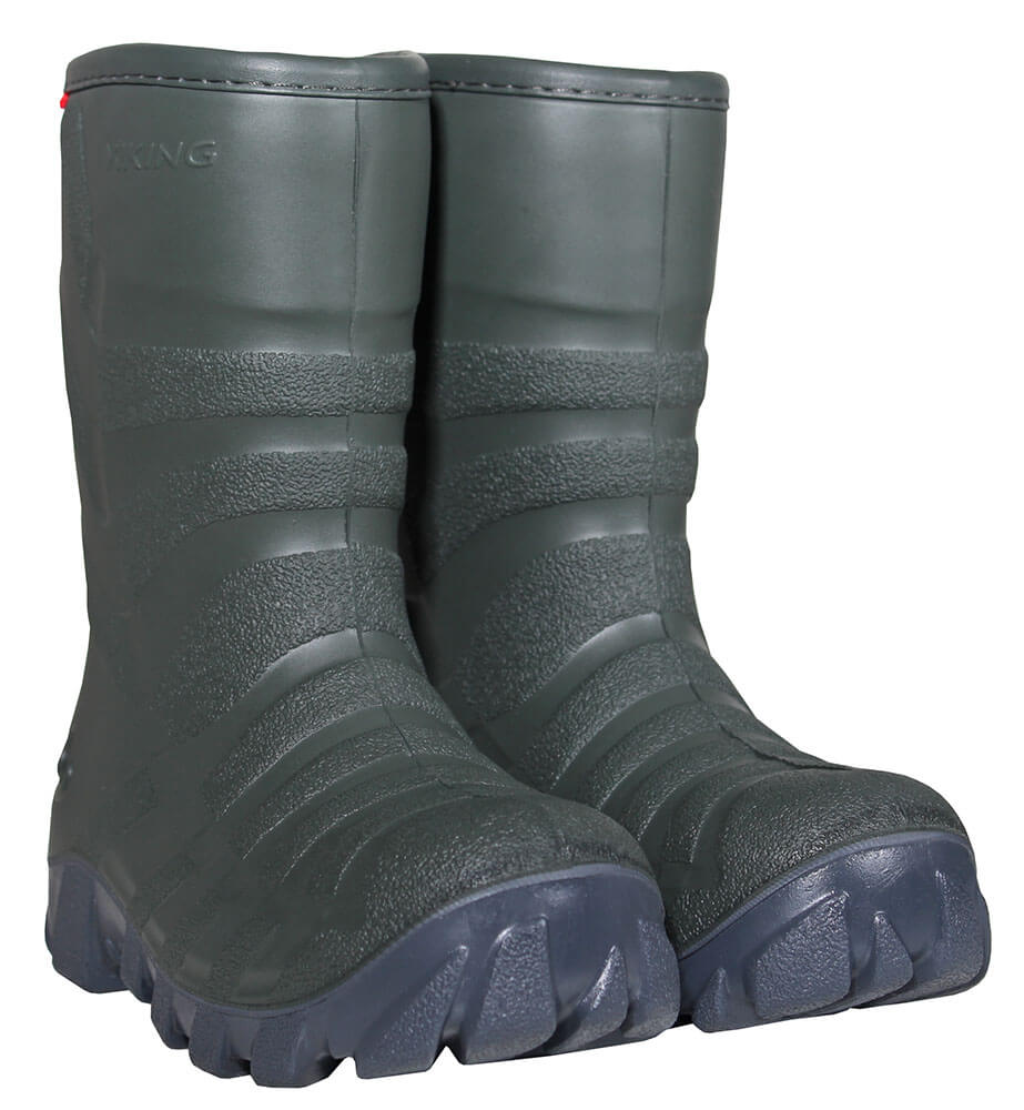 gummistiefel kinder gefuetert dunkelgruen