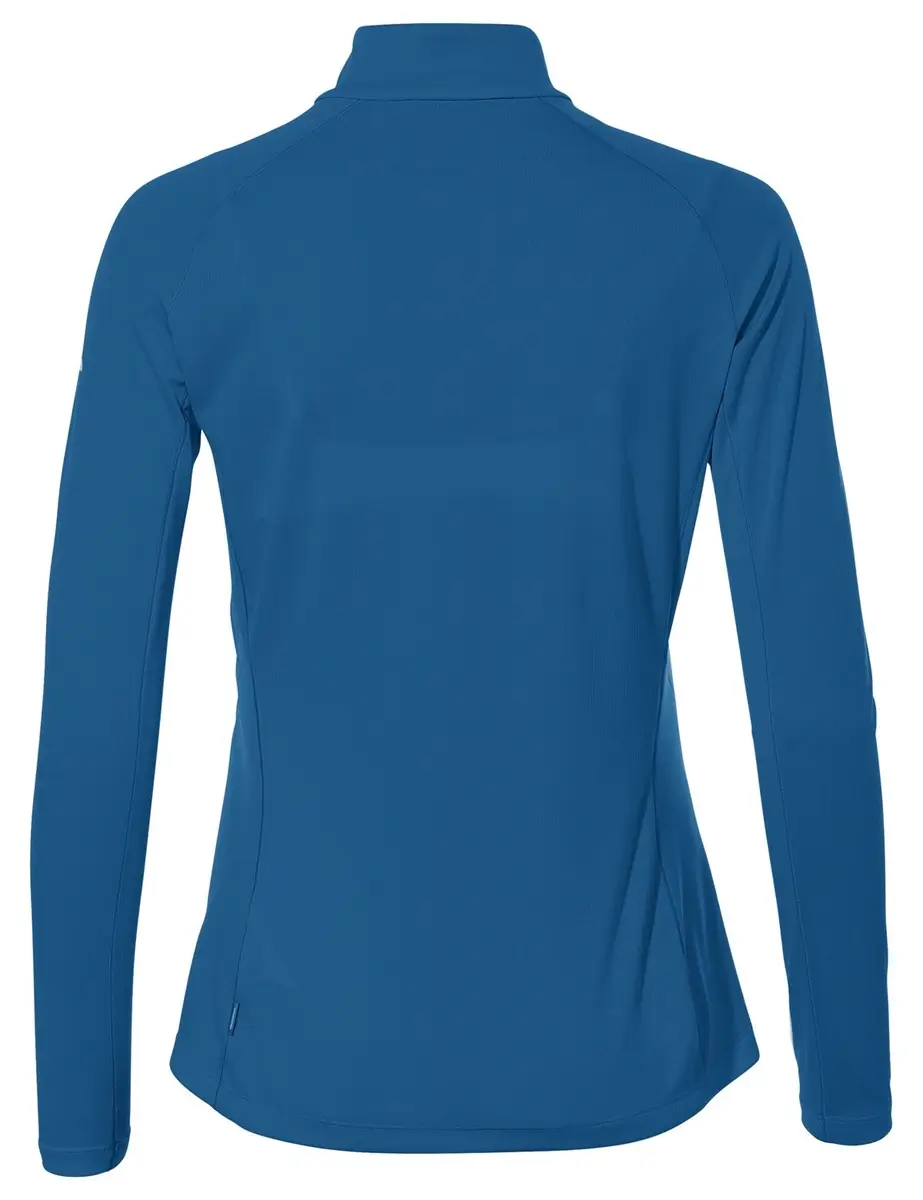 Larice Langarmshirt blau ansicht hinten