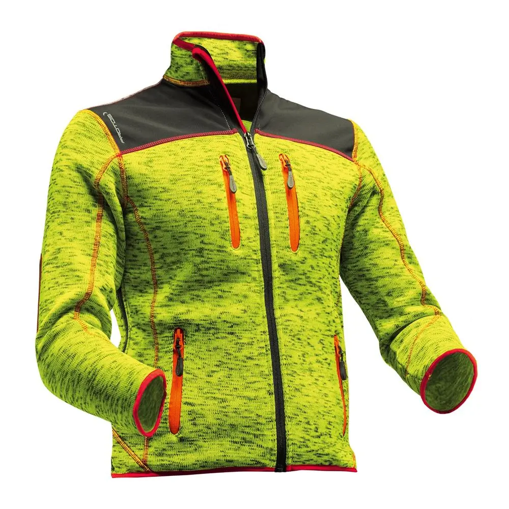 Pfanner Kinderjacke Protos Inuit neongelb-melange