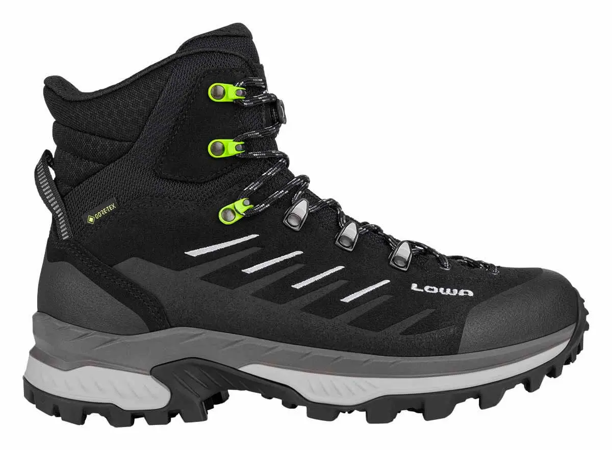 LOWA Trekkingschuhe Herren RANDIR GTX MID schwarz-grau
