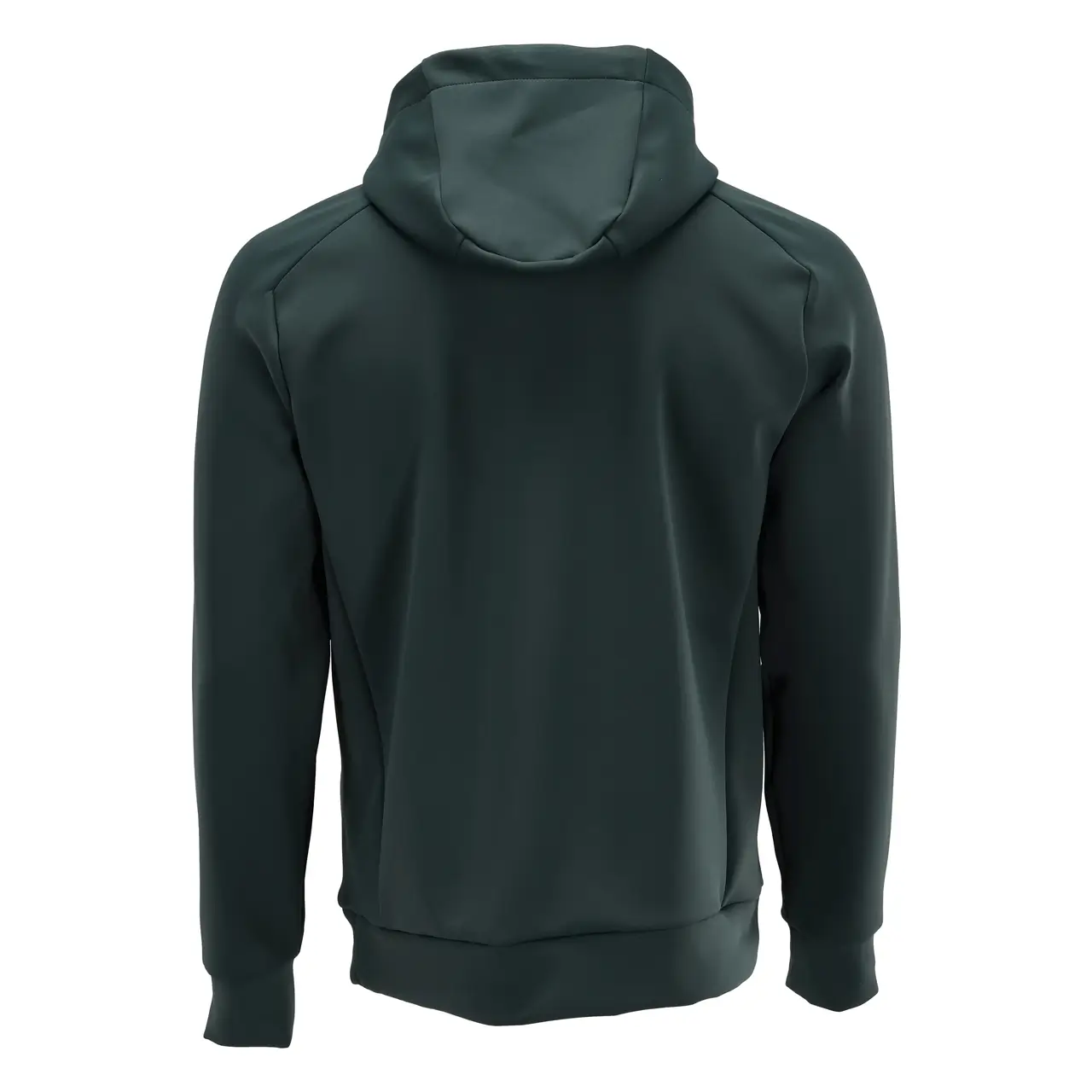 Mascot Fleece Kapuzensweatshirt Herren, waldgrün, Rückansicht, Modell Customized, Kapuze mit Schnur, Hoher Tragekomfort