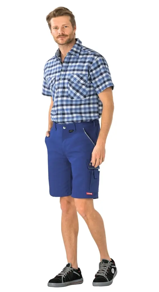 arbeitsshorts Herren blau