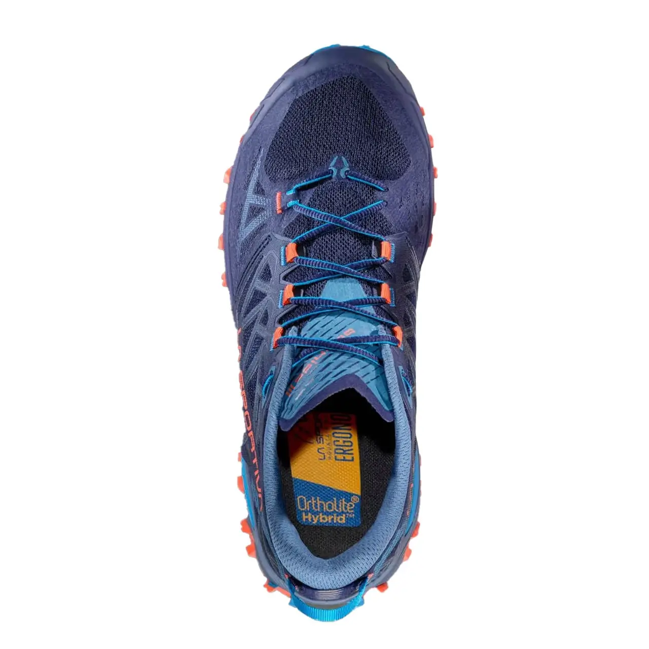 La Sportiva Bushido III Trailrunning Schuh Herren, Draufsicht mit sockenähnlicher Passform