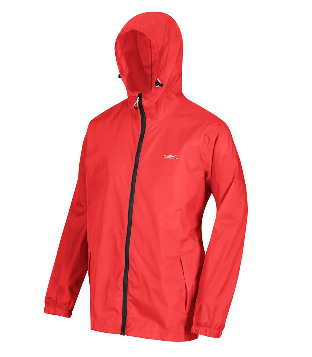 Regatta Herren Regenjacke Pack It rot