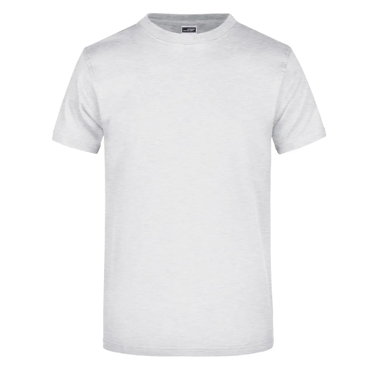 Daiber T-shirt JN002 mit rundhalsausschnitt  in der farbe aschegrau, frontansicht