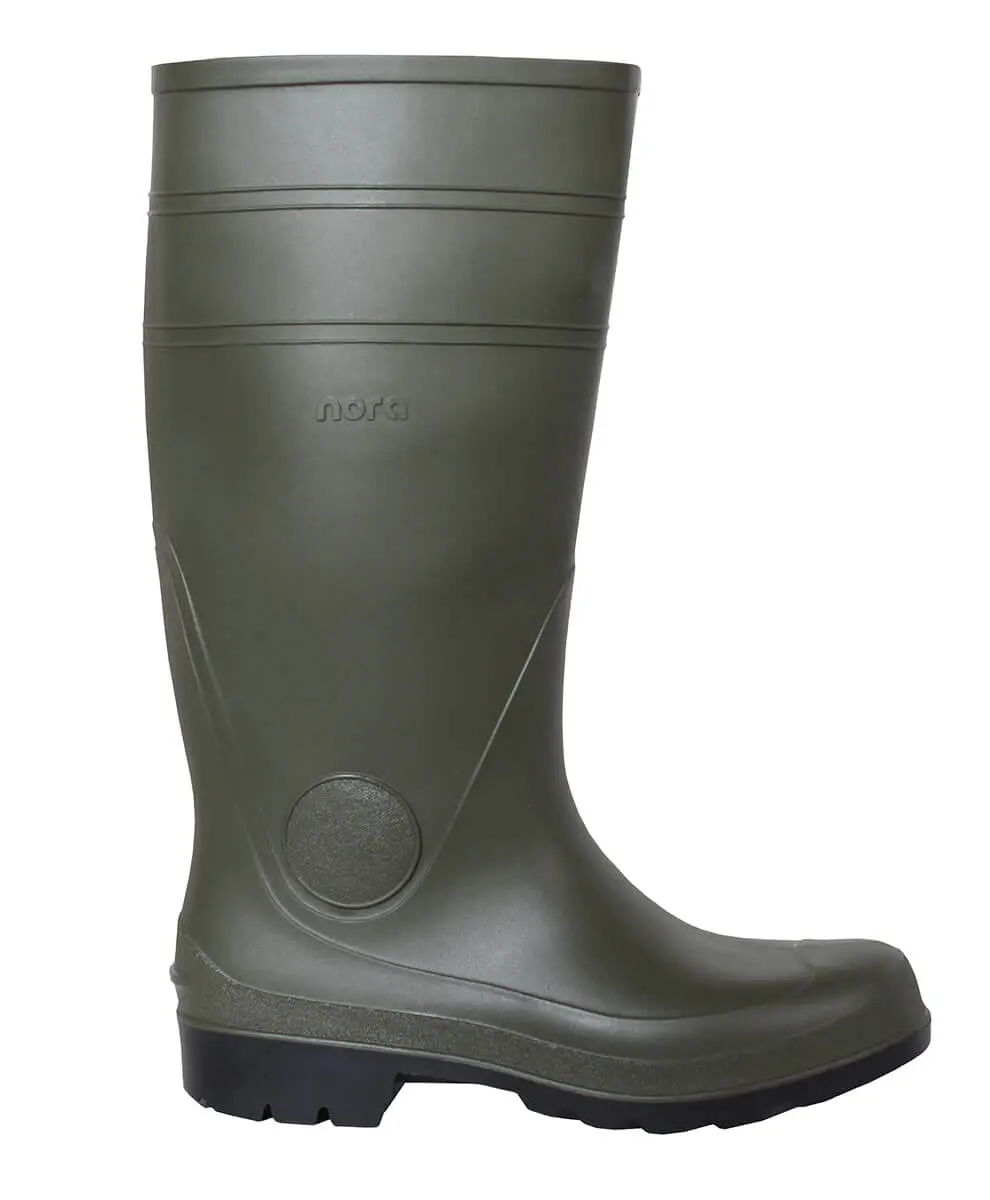 gummistiefel olivgruen seitenansicht