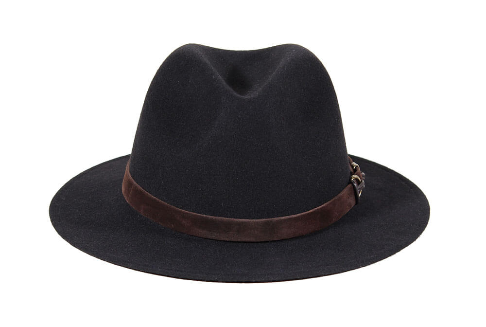 Faustmann Rollhut "Outlake" Herren in schwarz Art Nr. 1113