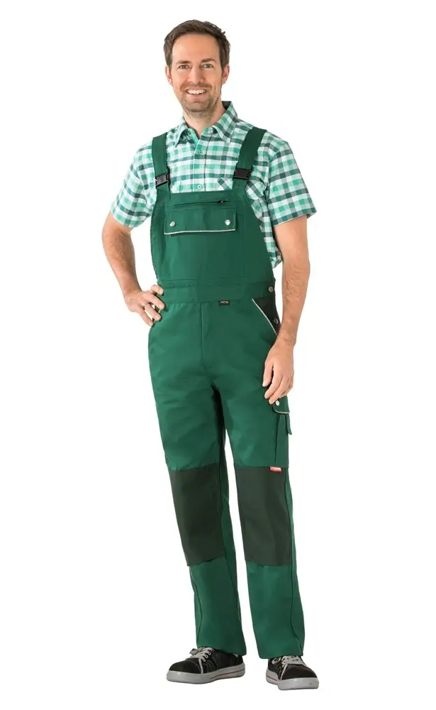 Latzhose Herren farbe gruen