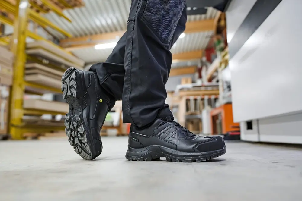 Arbeitsschuhe HAIX BLACK EAGLE Safety 600 | Leder, GTX, schwarz Art. 610051