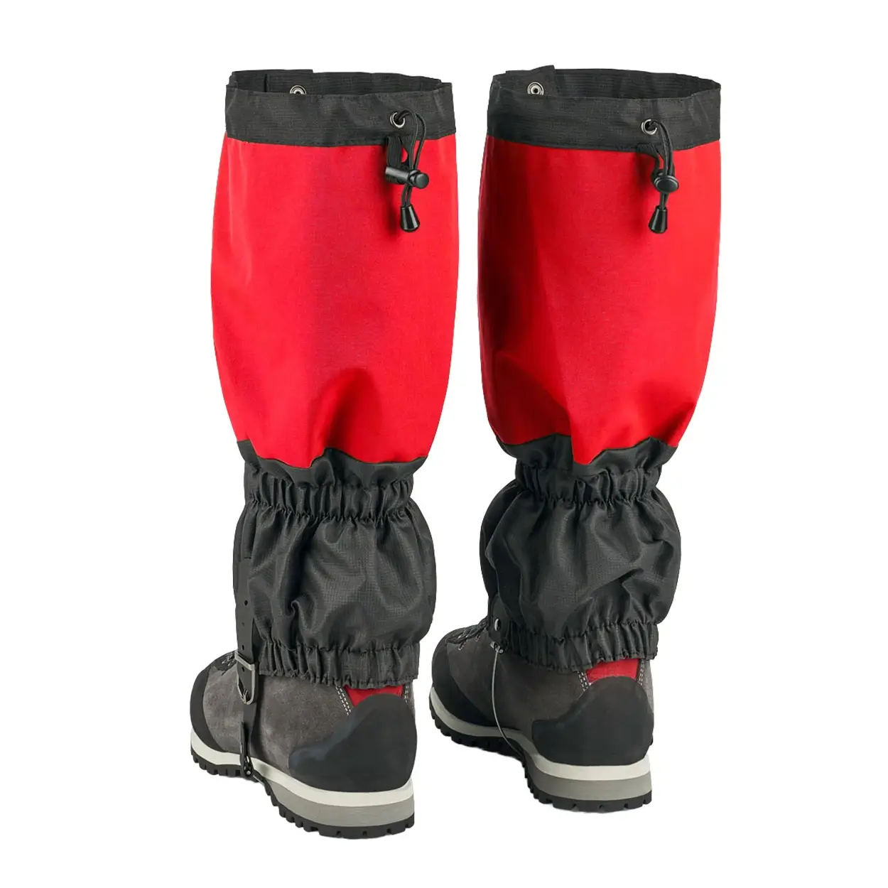 Gamaschen Pfanner Gladiator rot-schwarz ansicht hinten 100026-16