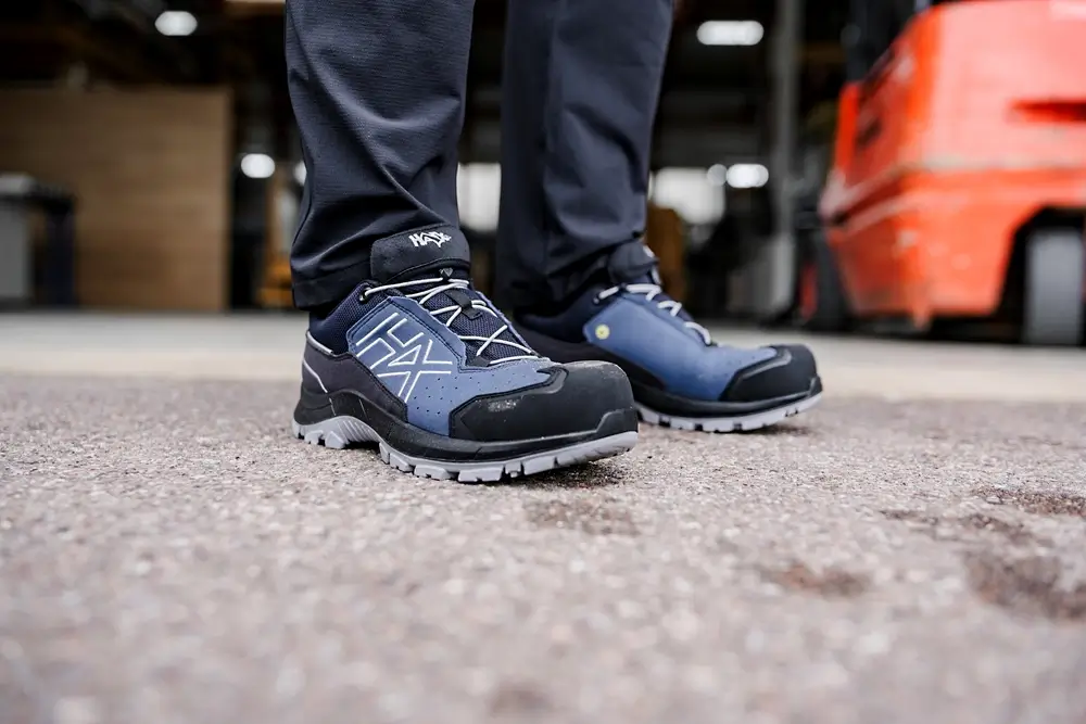 Arbeitsschuhe HAIX BLACK EAGLE Safety 200 | C, GTX, blue ansicht vorne Art. 610050
