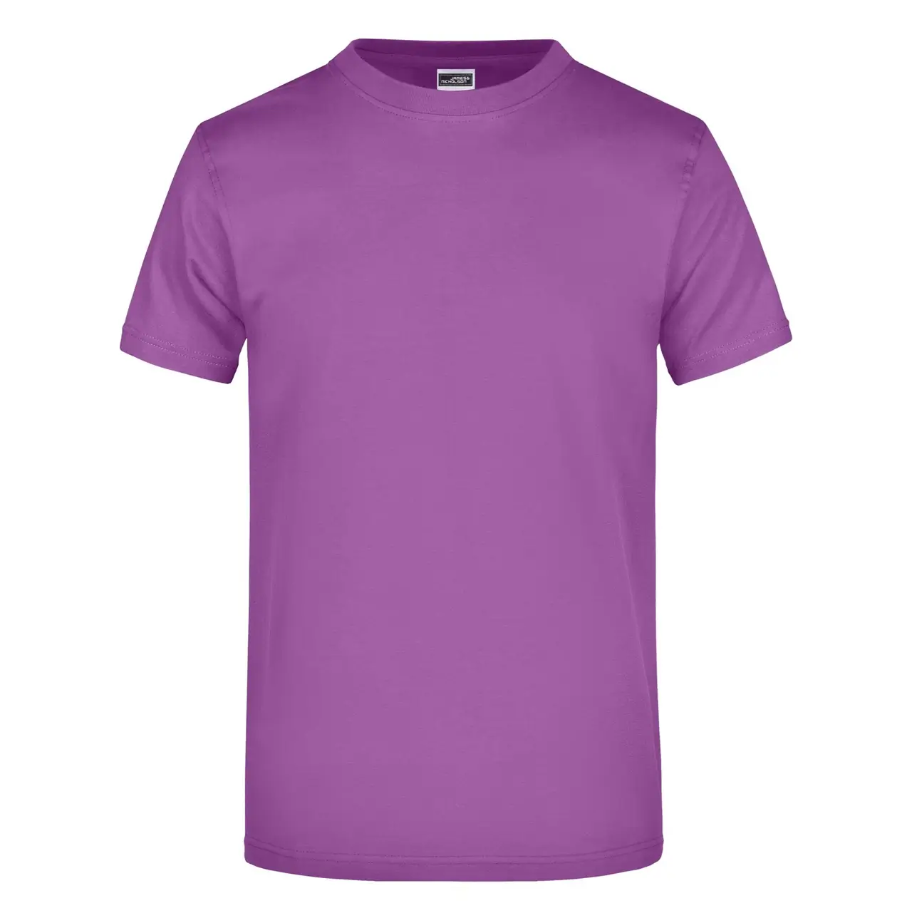 Daiber T-shirt JN002 mit rundhalsausschnitt  in der farbe violett, frontansicht