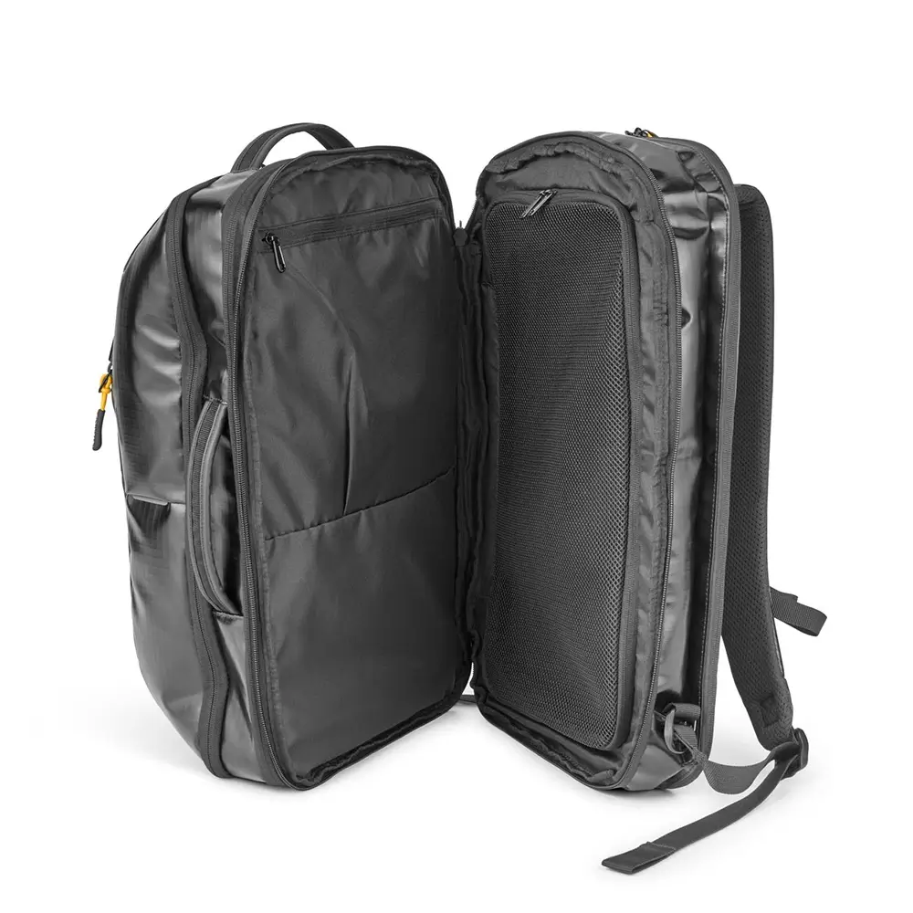 Pfanner Rucksack schwarz mit gepolstertes Laptopfach
