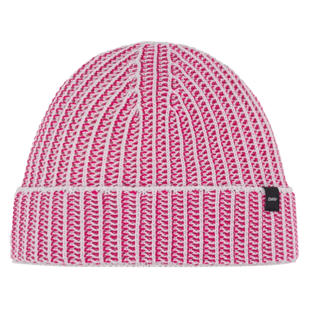 SORRAK Eisbär Beanie Mütze pink-weiß