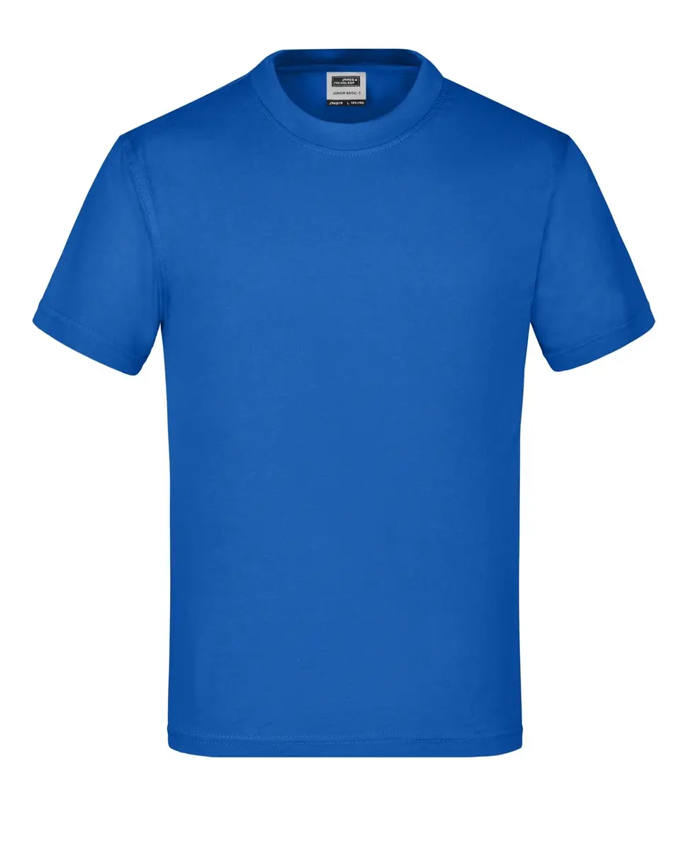 Kinder T-Shirt Junior Basic-T royal ansicht vorne