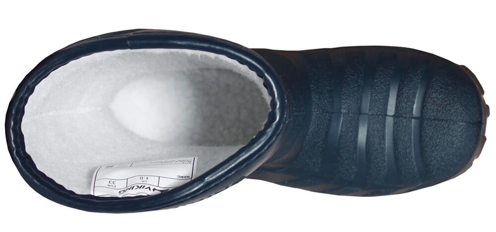 Winterstiefel Kinder navy ansicht vorne