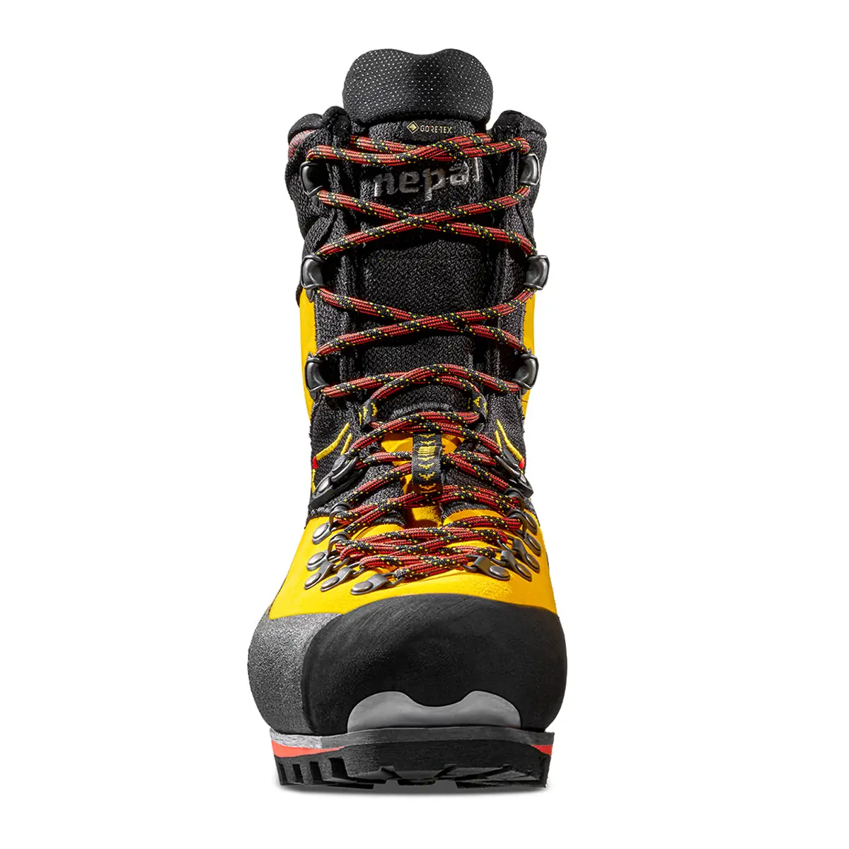 La Sportiva Nepal Cube GTX Bergschuh Herren mit robuster Schuhspitze, Vorderansicht