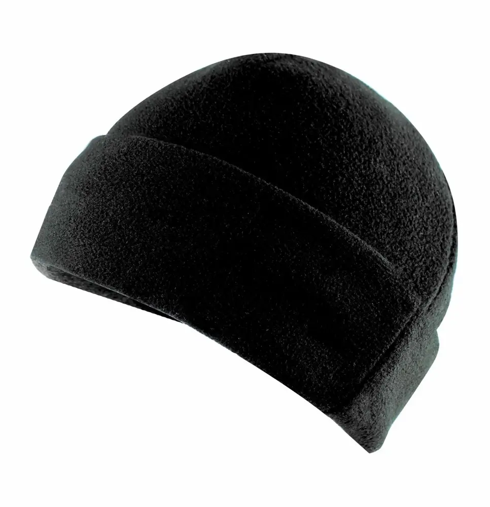 Fleecemuetze schwarz