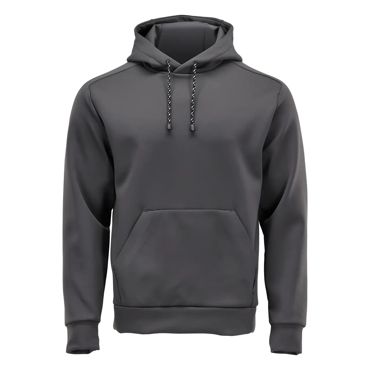 Mascot Fleece Kapuzensweatshirt Herren, anthrazitgrau, Vorderansicht, Artikel 22286608089, Wasserabweisendes Finish, Kapuze mit Innenfutter