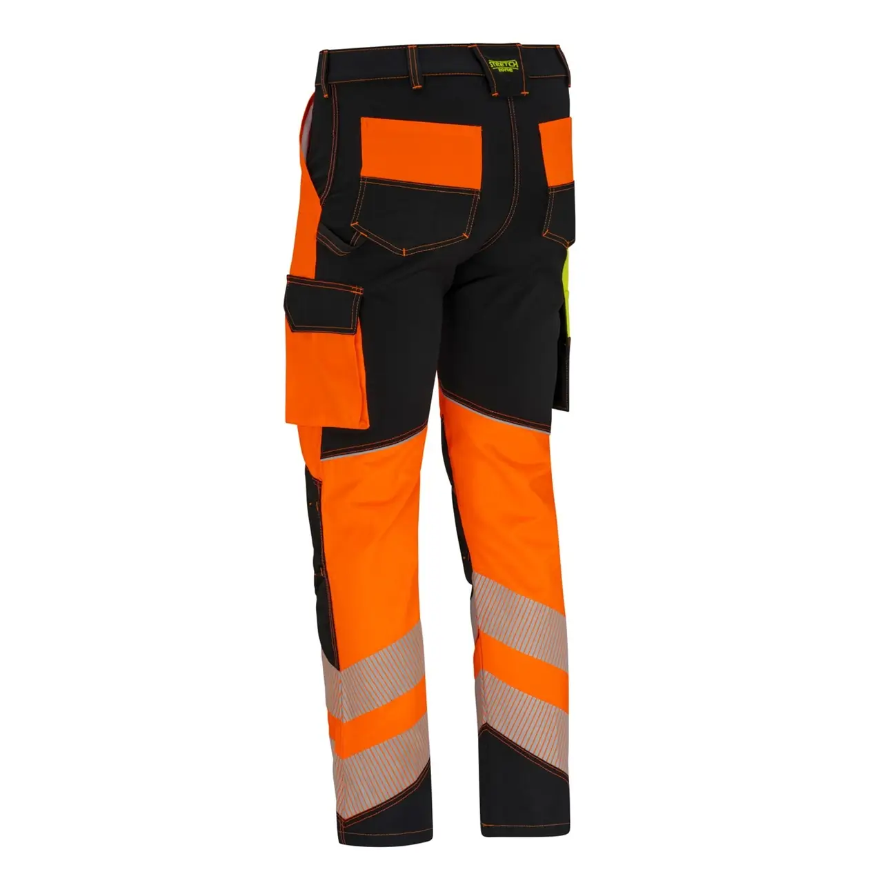 pfanner warnschutzhose leuchtorange hinten 501030-25