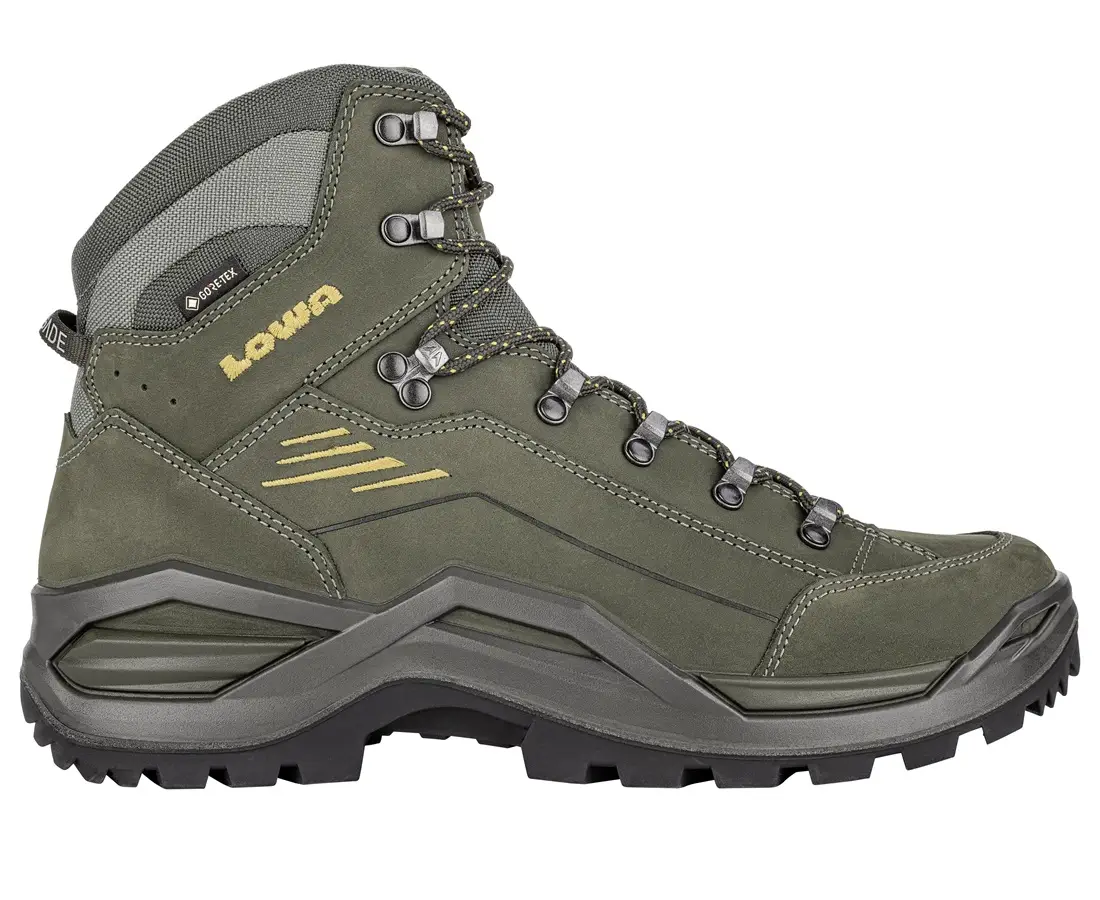 LOWA Renegade EVO GTX mid oliv-senf aussenseite