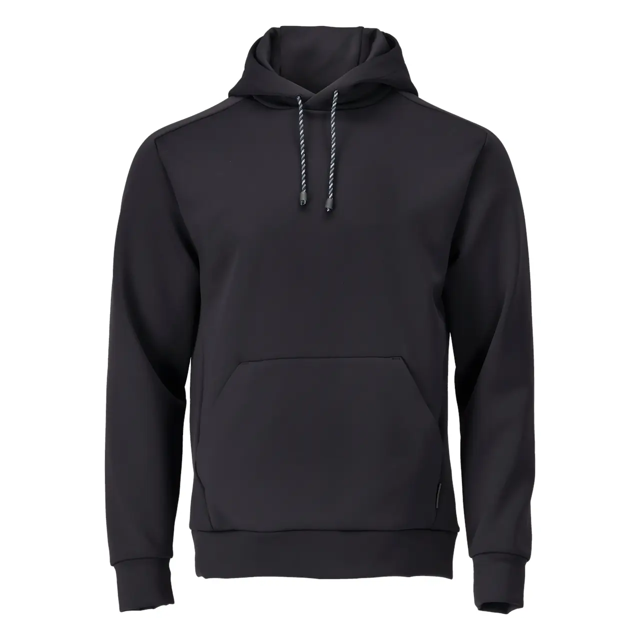 Mascot Fleece Kapuzensweatshirt Herren, schwarzblau, Vorderansicht, Artikel 22286608010, Wasserabweisendes Finish, Kapuze mit Innenfutter
