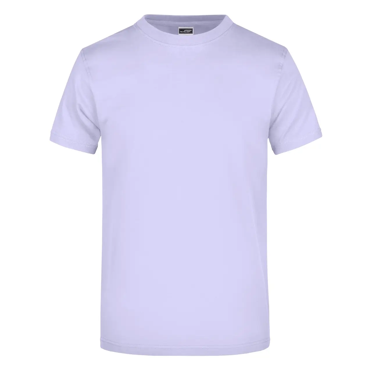 Daiber T-shirt JN002 mit rundhalsausschnitt  in der farbe flieder, frontansicht