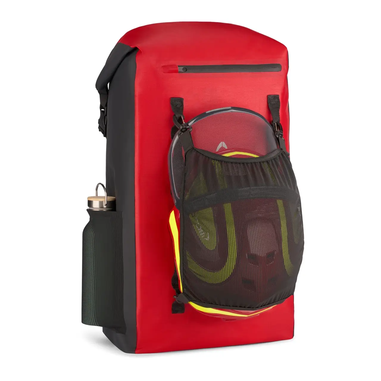 PFANNER® Arbeitssucksack Dry Workbag rot-schwarz mit helmaufbewahrung Artikel 100023-16