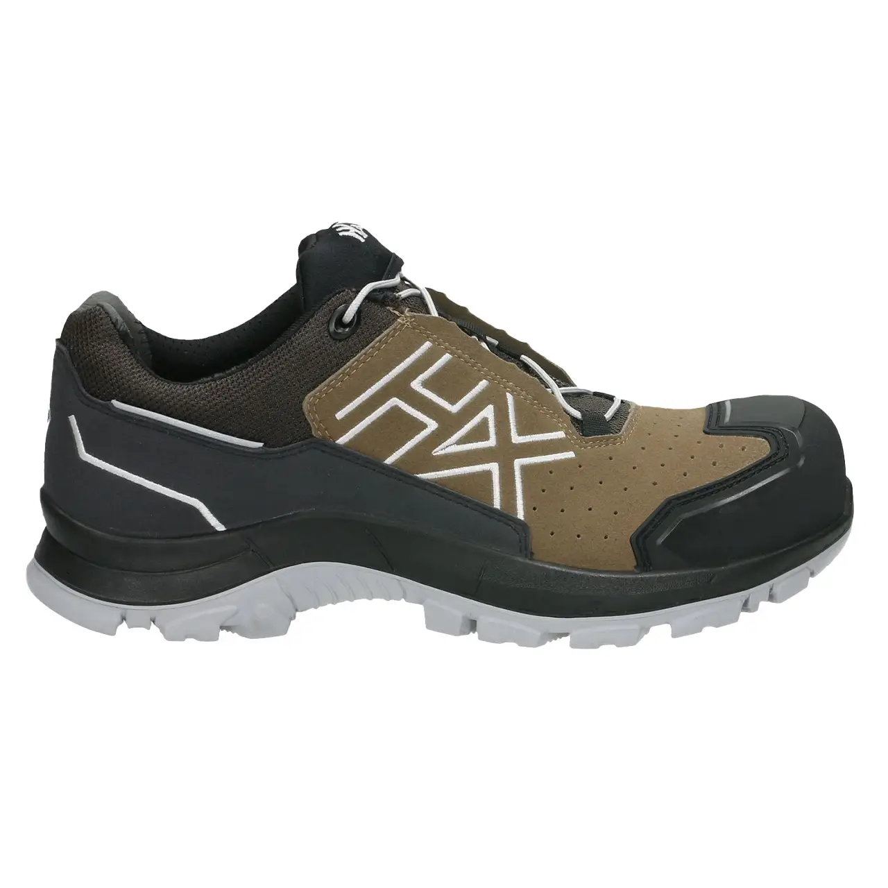 Haix Sicherheitsschuhe, Sicherheitsklasse S1PS, ansicht ausenseite, Black Eagle Safety 200 M, T braun, Artikel 610054