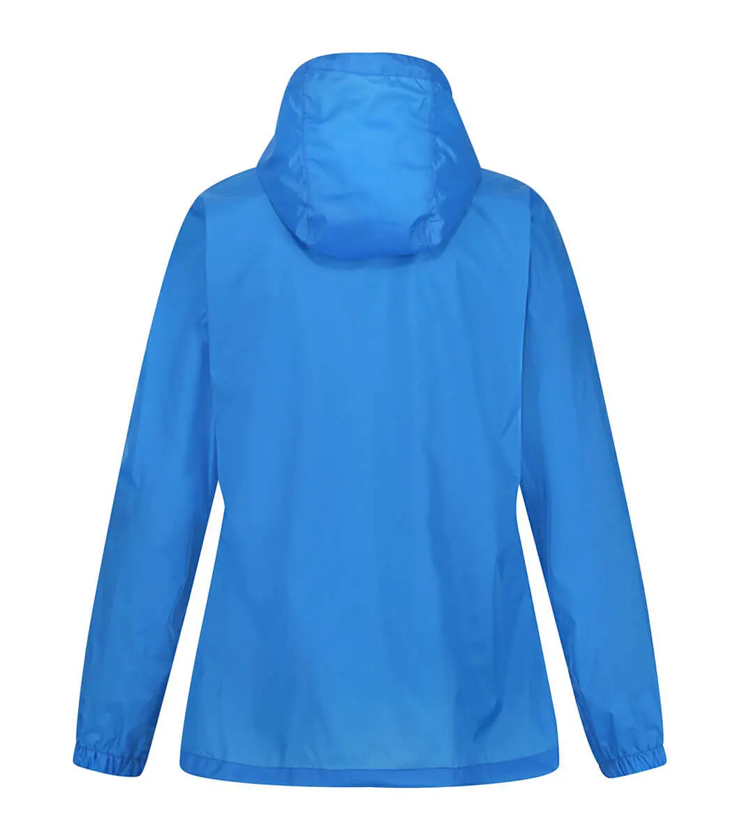 Regatta Damen Regenjacke Pack it sonic blue