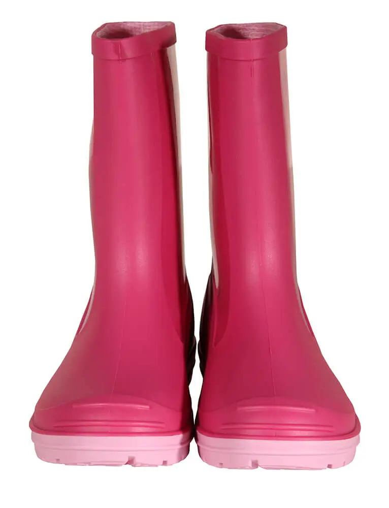 Kinder Gummistiefel pink ansicht vorne